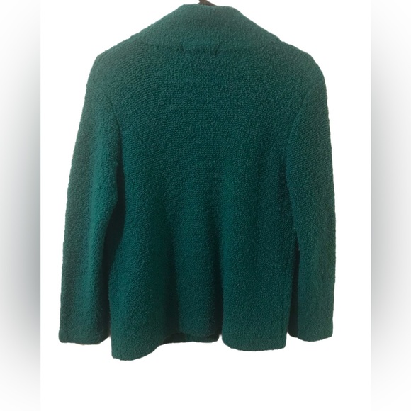 CAROL COHEN BRAEFAIR WOOL BLEND CARDIGAN - Picture 3 of 5